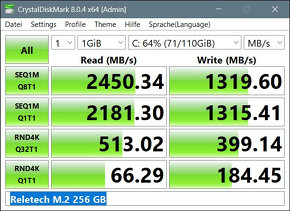 Reletech P600 M.2 SSD NVMe