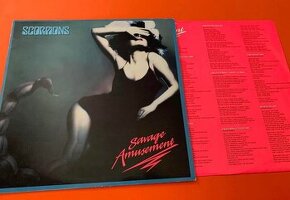 SCORPIONS-Savage Amusement lp