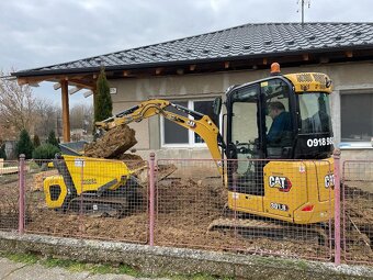 Výkopové a zemné práce - minibáger a dumper/vyklápač