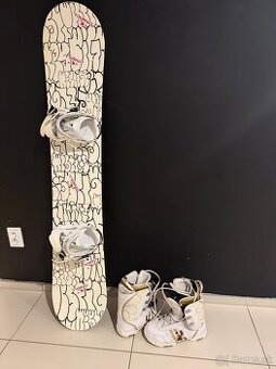 Snowboard set westige 155cm topanky 41