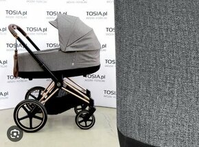 Cybex Priam2022 vanička Carrycot Manhattan Grey - 1