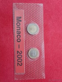 Monaco 1€,2€, mince