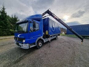 MERCEDES ATEGO 1018 + HIAB 077 radio control