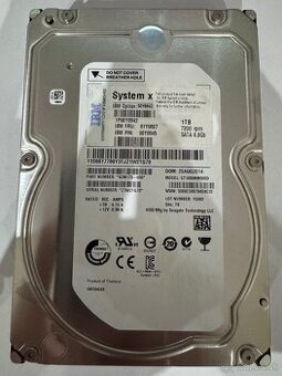 #22 - IBM 1TB 3.5" 7200RPM 6Gbs SATA