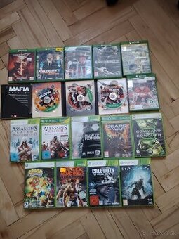 Predám hry na xbox 360 a xbox one