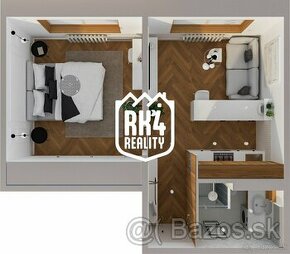 RK4 REALITY - NA PREDAJ - 1-izbový byt v Kys. N. Meste