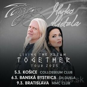 Tarja Turunen + Marko Hietala - MMC, Bratislava, 9.3.2025