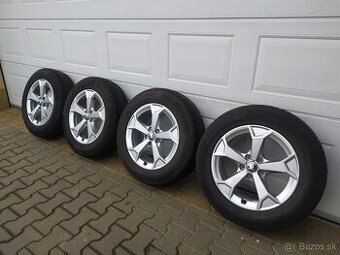 Orig. sada Audi, VW, Škoda, Seat 5x112 R17 + pneu 215/65 R17