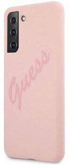 Guess Silicone Vintage Zadný Kryt pre Samsung Galaxy S21+