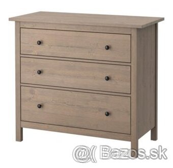 Hemnes komoda 3 šuflikova/ Rezervácia/