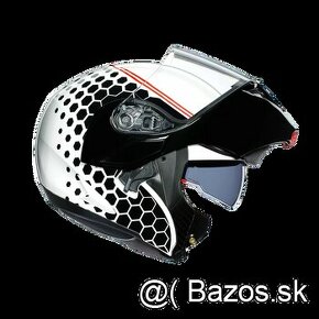 Prilba AGV compact ST Detroit black/white  - veľkosť S