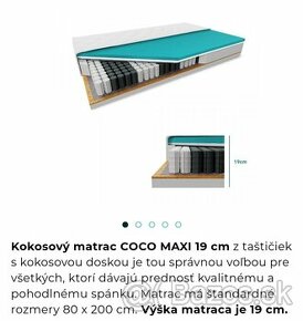 Matrac 90x200