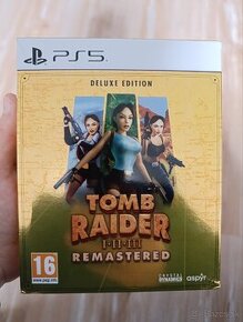 Tomb Raider 1 - 2 - 3 Remastered CZ (Deluxe Edition) PS5