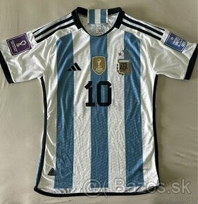 Predám dres MESSI #10 - Argentína 2022 - 1