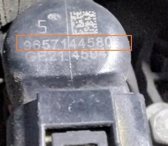 predám TRYSKY 9657144580 PEUGEOT 407 2.0 HDI čerpadlo, MOTOR