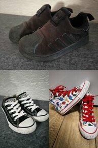 Platenky Converse, Adidas SuperStar