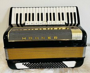 Predám akordeón  Hohner Favorit IV P- 96 basový - 1