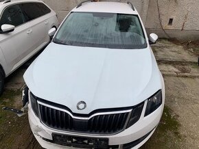 Predám havarovanú Škoda Octavia 1.6 TDi 85kw automat rv 2018