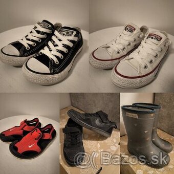 Platenky Converse, tenisky Nike