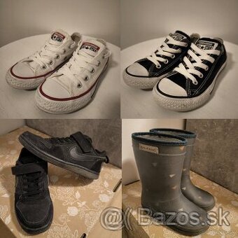 Platenky Converse, tenisky Nike