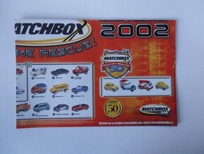 Matchbox Katalóg 2002 + Hot Wheels