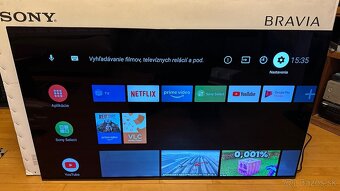 Predam Špičkový Smart Android televízor Sony KD55AG9 v čiern