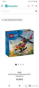 Lego city fire rescue helicopter