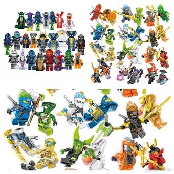 Figurky Ninjago (24ks) typ lego 1 - nove, nehrane - 1