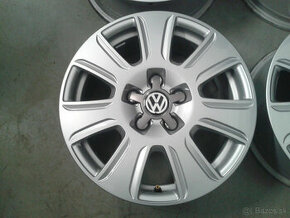 Ponukam ALU 5x112 R16 6,5J ET33 ORIGINAL AUDI VOLKSWAGEN - 1