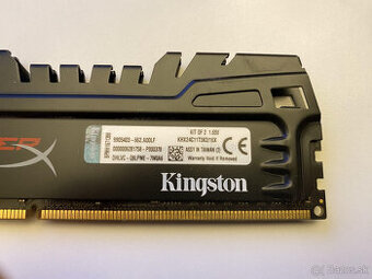 8GB Kingston DD3 2400 Mhz 1,65v CL 11-13-13