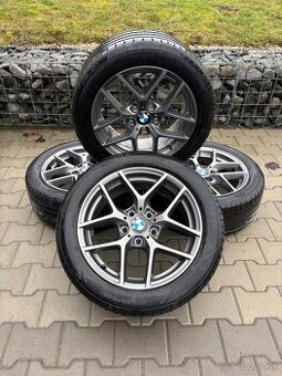 Predám 5x120 R17 BORBET Y + 225/50 R17 NOKIAN