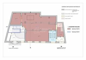 Ponúkame na prenájom obch. priestory 129 m2 a 279 m2 v centr