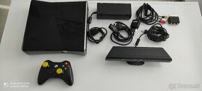 Xbox 360 slim 250gb+kinect a hry - 1