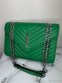 yves saint laurent kabelka zelena