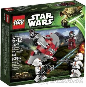 Lego Star Wars Republic troopers vs sith troopers