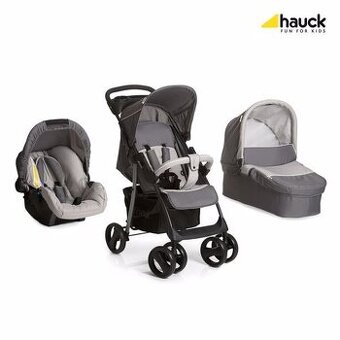 HAUCK Shopper SLX Trio Set Kočík 3v1 - Stone Grey - 1