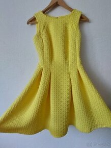 Žlté šaty Orsay - 1