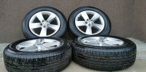 Alu Škoda 5x112 a letné Bridgestone 215/65 R17