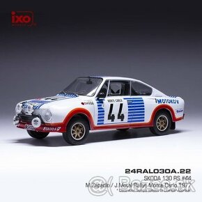 Modely Škoda R5 a 130 RS 1:24 IXO - 1