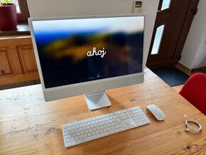 iMac M1 16GB ram 512GB 24 palcov strieborný