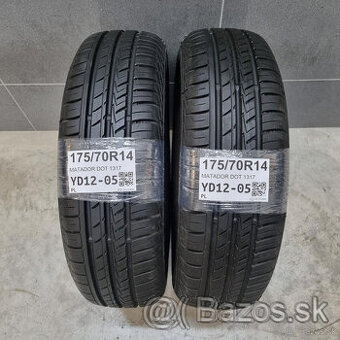 Letné pneumatiky 175/70 R14 MATADOR DOT1317