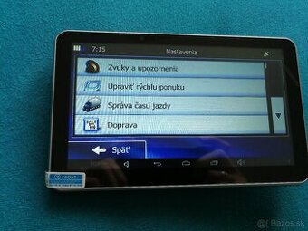 GPS 7" - WIFI - BT - KAMERA PREDNA A ZADNA