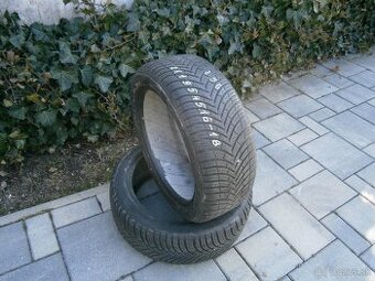 Predám 2x celoročné pneu Kleber 195/45 R16 84HXL