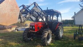 Zetor 7045 s celnym nakladacom - 1