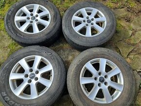 Elektrony Borbet 16 - 5x114,3 plus letne pneu 225/70 r16 - 1