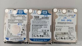 HDD SATA 2,5" rôzne