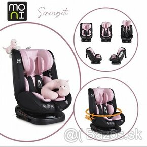 Autosedačka Serengeti + ISOFIX (0-36kg) +cestovný vankúš