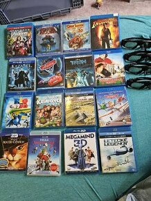 Blu-ray 3D, Blu- ray + 4 ks 3D okuliarov Panasonic