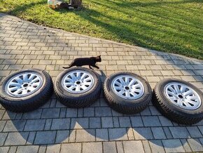 Zimné pneumatiky nové 195/65 R15 91T disky 6Jx1 EJ47/49 nové