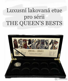 Luxusní etue pro serii The Queen´s Beasts - 10x 2oz stříbrné